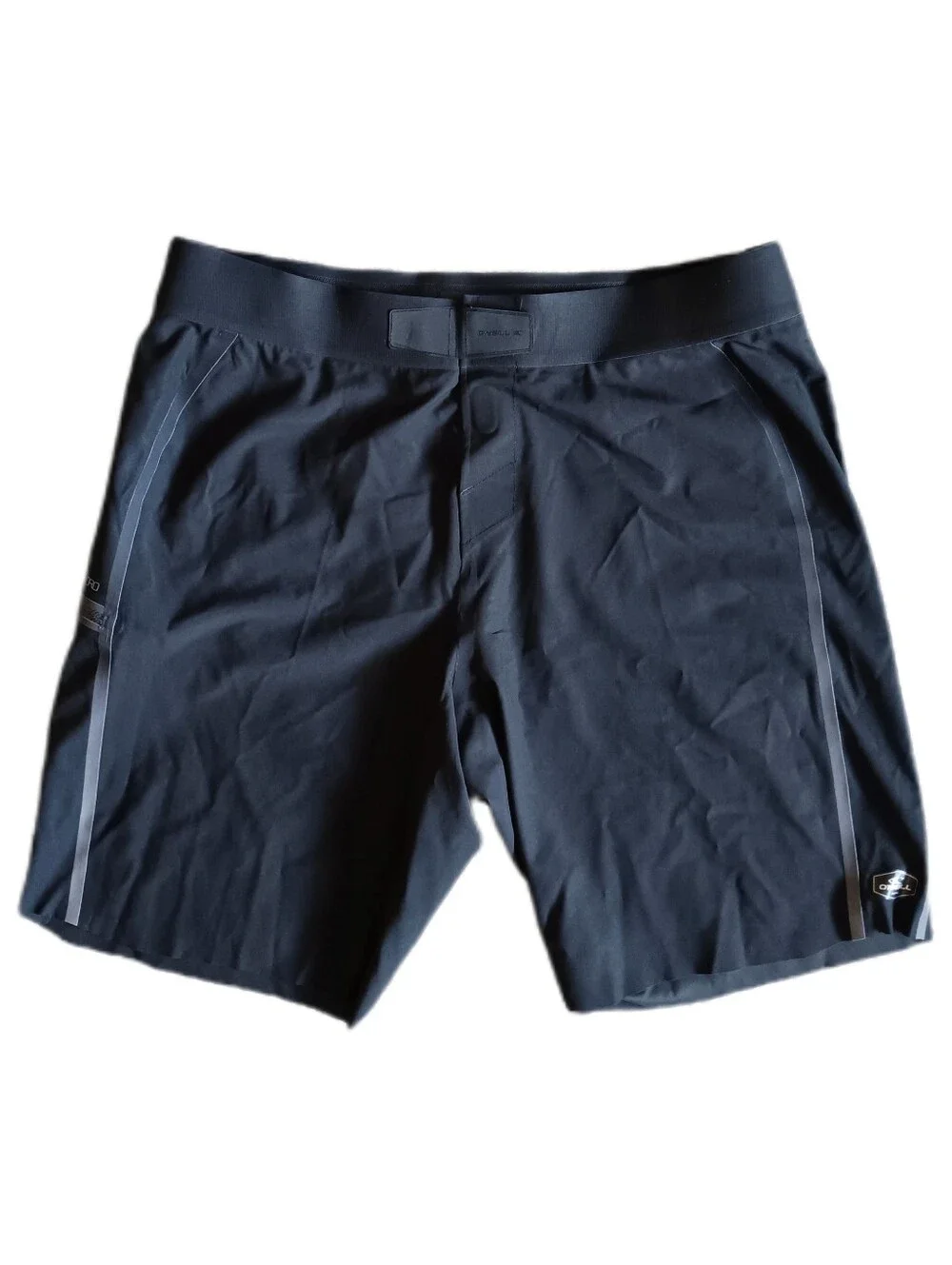 🖤 O’Neill Hyperfreak Hydro Tech Boardshorts Black Size 34 No Tie Fly SP9106000